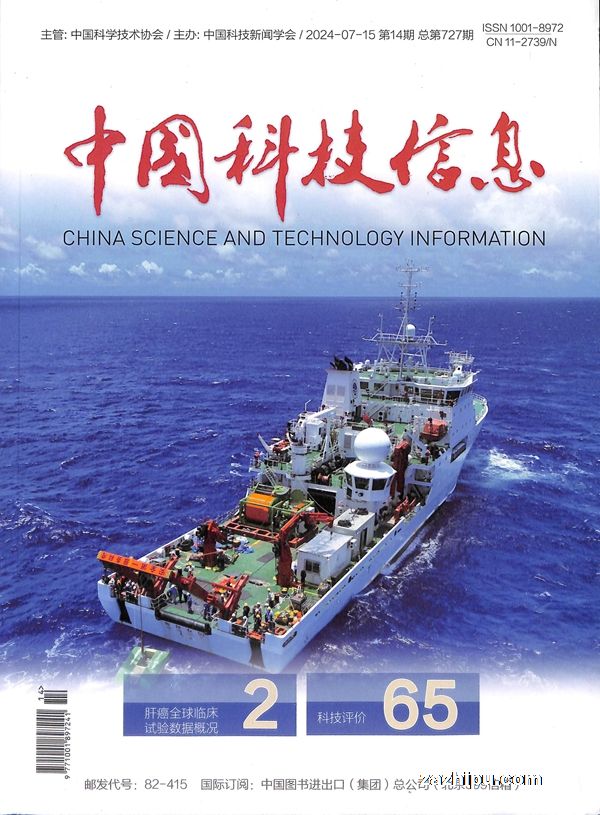《中国科技信息》 | 中国科技信息 2024年杂志订阅